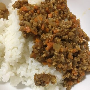 市販ルーで★お手軽ドライカレー